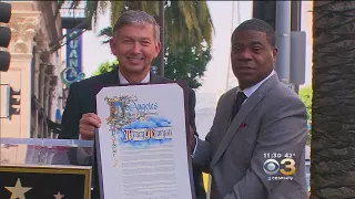 Tracy Morgan Honored With His Own Star On Walk Of Fame