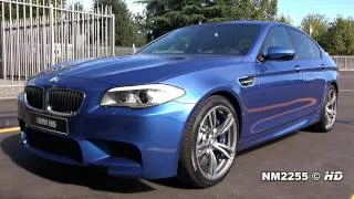 BMW M5 F10 Stock Exhaust Sound - Start and Revs!