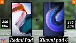 xiaomi redmi pad vs xiaomi pad 6