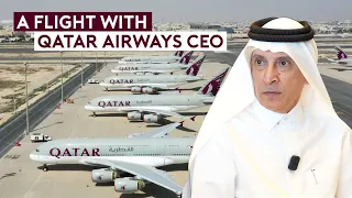 A Flight with Qatar Airways CEO - World's First Fully Vaccinated Flight