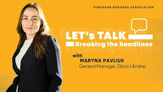 Let’s talk – Марина Павлюк, генеральна менеджерка, Glovo Україна