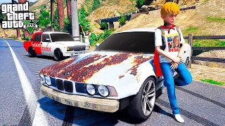 ЖИЗНЬ ПЕРЕКУПА В GTA 5 - ГРИША И ВИТЯ ПОЕХАЛИ ХАСАНИТЬ НА BMW E34 И СЕМЕРКЕ ПО ТРАССЕ ! ⚡ ГАРВИН