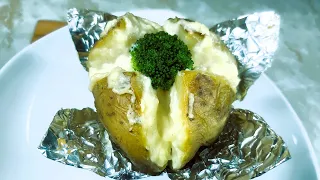 Add Cheese Sauce into Baked Potatoes, you will be surprised with the taste !! Happycall Double Pan