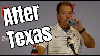 NICK SABAN PRESS CONFERENCE AFTER LOSS TO TEXAS