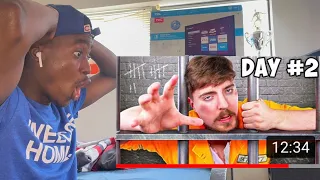 I Spent 50 Hours In Prison - Mr Beast **REACTION**