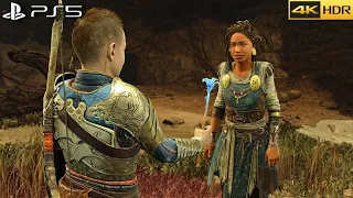 Atreus tries to Impress Angrboda All Scenes - God Of War Ragnarok [4K 60FPS HDR]