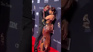 Cardi B & Offset Gets real spicy At Clive Davis Pre Grammys Bash #cardib #offset #grammys #redcarpet