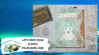 Let's Make Snow! Polar Bear Card