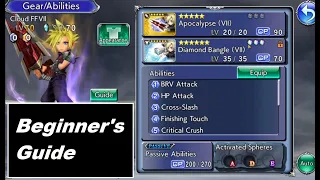 DFFOO Beginner Guide [2021] Part 1