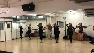 'Black Velvet' Cheek of It! burlesque drop in class