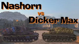 WOT Blitz Face Off || Nashorn vs Dicker Max