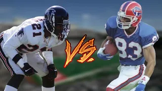 Andre Reed vs Deion Sanders (1992) | WR vs CB Matchup