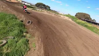 Riding at Yamaha Park 4  with my mates