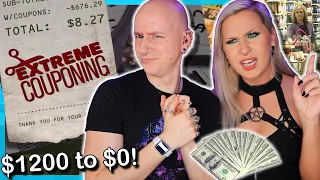 SHE PAID NOTHING for a $2000 SHOPPING SPREE! Reality TV! Extreme Couponing (S01E01) @Luxeria @RolyWestYT