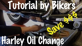 How to Change Oil on a Harley Harley Davidson Motorcycle & do Routine Maintenance-Biker Podcast