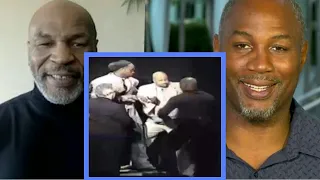 Mike Tyson & Lennox Lewis debate who started the Infamous Press Conference Brawl