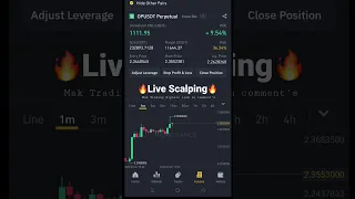 Live Binance Futures Trading | $2000 profit just in minutes #crypto #scalping