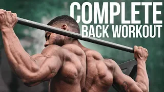 Full Muscle Building Calisthenics Back Workout | Get a BIGGER Back