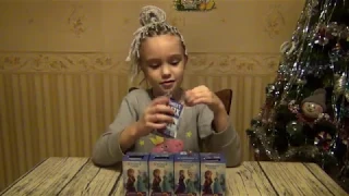 Свит Бокс Холодное сердце )))))))) Sweet Box распаковка ))) видео для детей )) Анна и Эльза ))