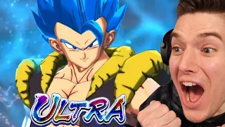 NEW Ultra Gogeta Blue Reveal Reaction on Dragon Ball Legends!