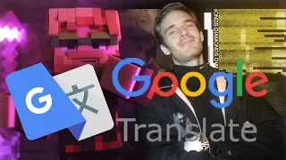 Google Translate Sings: Mine All Day (Minecraft Music Video) Parody