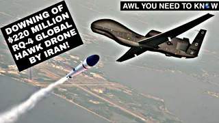 When Iran Shot Down $220 Million US RQ-4 Global Hawk #shorts