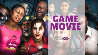 LEFT 4 DEAD 1 & 2 [All cutscenes] The Movie [Game Movie] No Subtitles