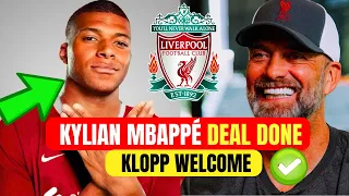 kylian mbappé Deal Done To liverpool🔥klopp Incredible Reaction✅liverpool News💥