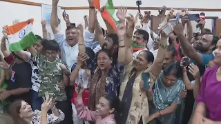 'Historic, superb': Indians jubilant after moon landing