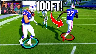Kick Return Chaos with 100FT Players! WE BROKE MADDEN!!