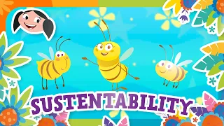 🌱 POLLINATION: The importance of bees l Sustentability -  Earth to Luna