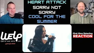 FIRST TIME REACTING TO | Demi Lovato - Heart Attack/Sorry Not Sorry/Cool | REACTION