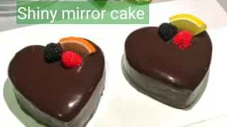 Chocolate Mirror Glaze Easy Recipe | Ashok Chef Cakes | YouTube Shorts #shorts #youtubeshorts