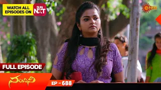 Nandhini - Episode 688 | Digital Re-release | Gemini TV Serial | Telugu Serial