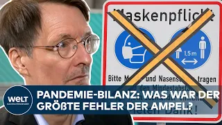 SELBSTKRITISCHE BILANZ: HERR LAUTERBACH, was war der größte Fehler der Ampel in der Pandemie?