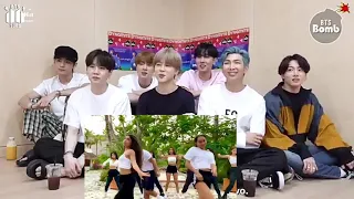 Bts reagindo a now United dançando "calla tu"