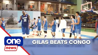 Gilas Pilipinas beats Congo in a tuneup game in Spain