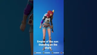 Skye ft. Empire of the sun - standing on the shore. (Fortnite emotes with alternative songs)