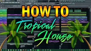 COMO HACER TROPICAL HOUSE