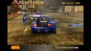 Burnout Revenge PS2 Beta Demo - Crash Compilation