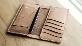 Making a Minimalist Leather iPhone Wallet