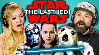 ADULTS REACT TO STAR WARS: THE LAST JEDI TRAILER