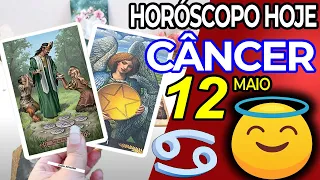 😲 UM MILAGRE NO SEU CAMINHO 🙏🙌 Câncer ♋ 12 Maio 2024 | Horoscopo do dia de hoje ♋ Tarot Câncer