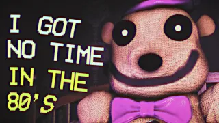 FNAF4 SONG - I Got No Time 80's Remix (FLASHING SCREEN)