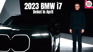 2023 BMW i7 7-Series Electric Luxury Sedan To Debut in April