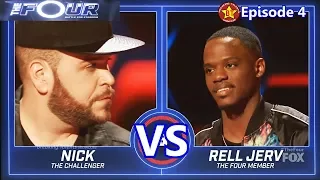 Nick Harrison vs Rell Jerv with Results  &Comments The Four S01E04 Ep 4