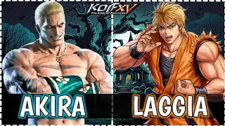 KOFXV⚡AKIRA VS LAGGIA 🇯🇵 ⚡ STEAM REPLY 1080p⚡KING OF FIGHTERS 15