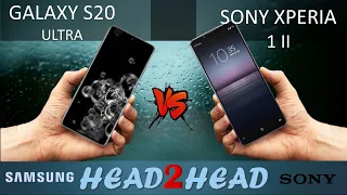 Samsung Galaxy S20 ULTRA VS SONY XPERIA 1 II