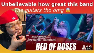 JEROME ABALOS - Bed Of Roses - Bon Jovi (Cover) - Live SOLABROS.COM REACTION