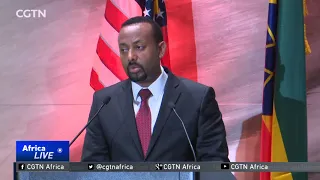 Prime Minister Abiy Ahmed meets Ethiopians living in America